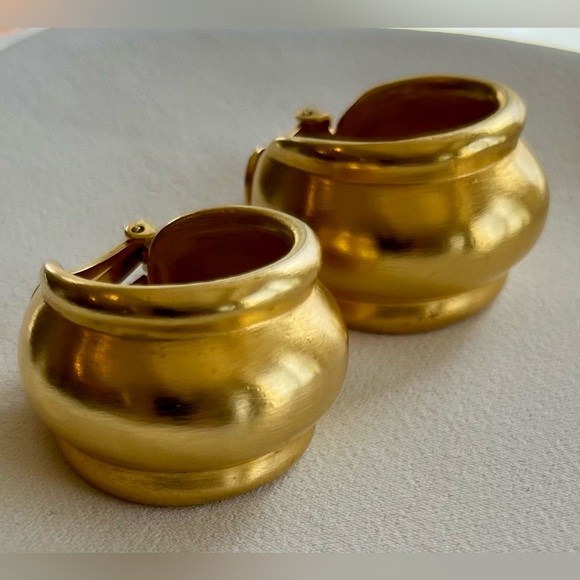 Clara Kasavina NYC 14k Gold Plated Earrings - Picture 14 of 16